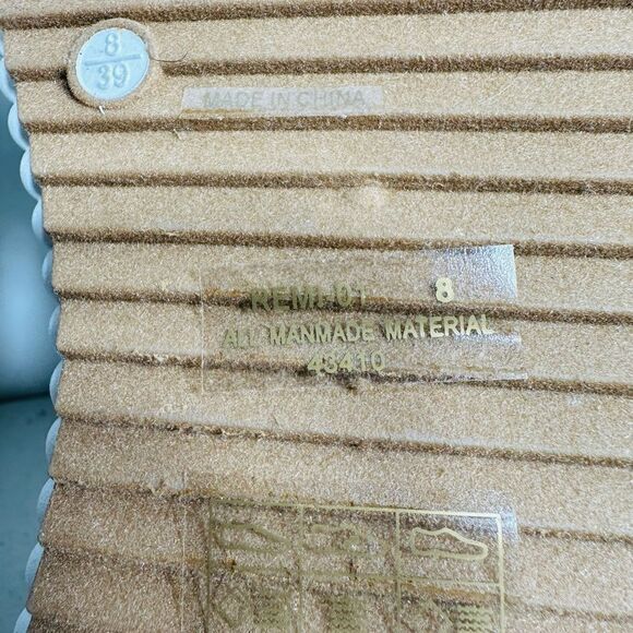 Bamboo REMI-01 Women Stiching Rhinestone Lace-Up Sneakers Size 8 - Picture 8 of 8